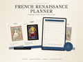 French Renaissance Planner · School year 2026, 2027