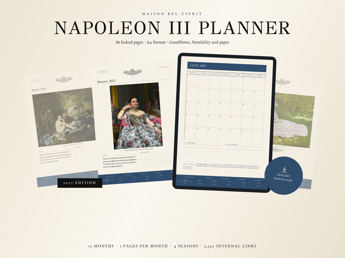Napoleon III Planner · 2027 edition
