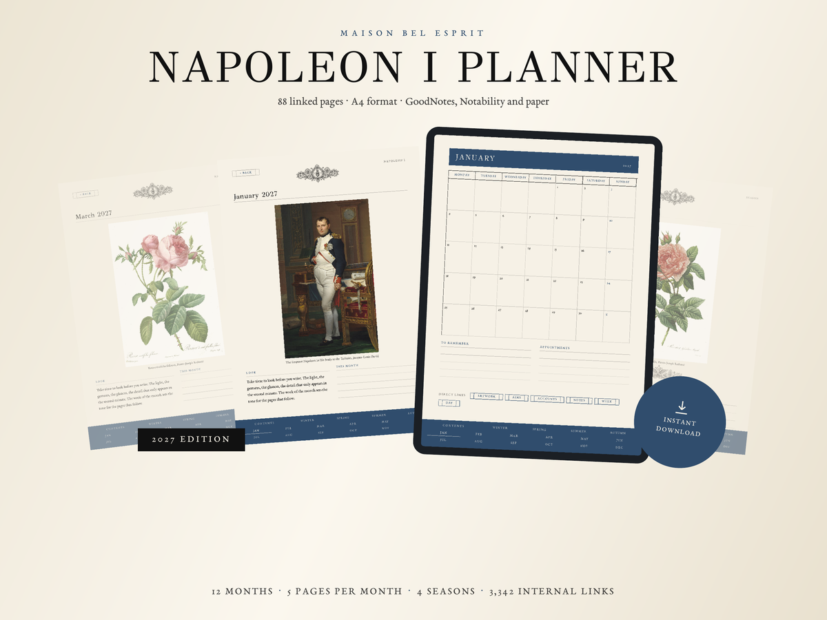 Napoleon I Planner · 2027 edition