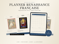 Planner Renaissance française · Année scolaire 2026, 2027