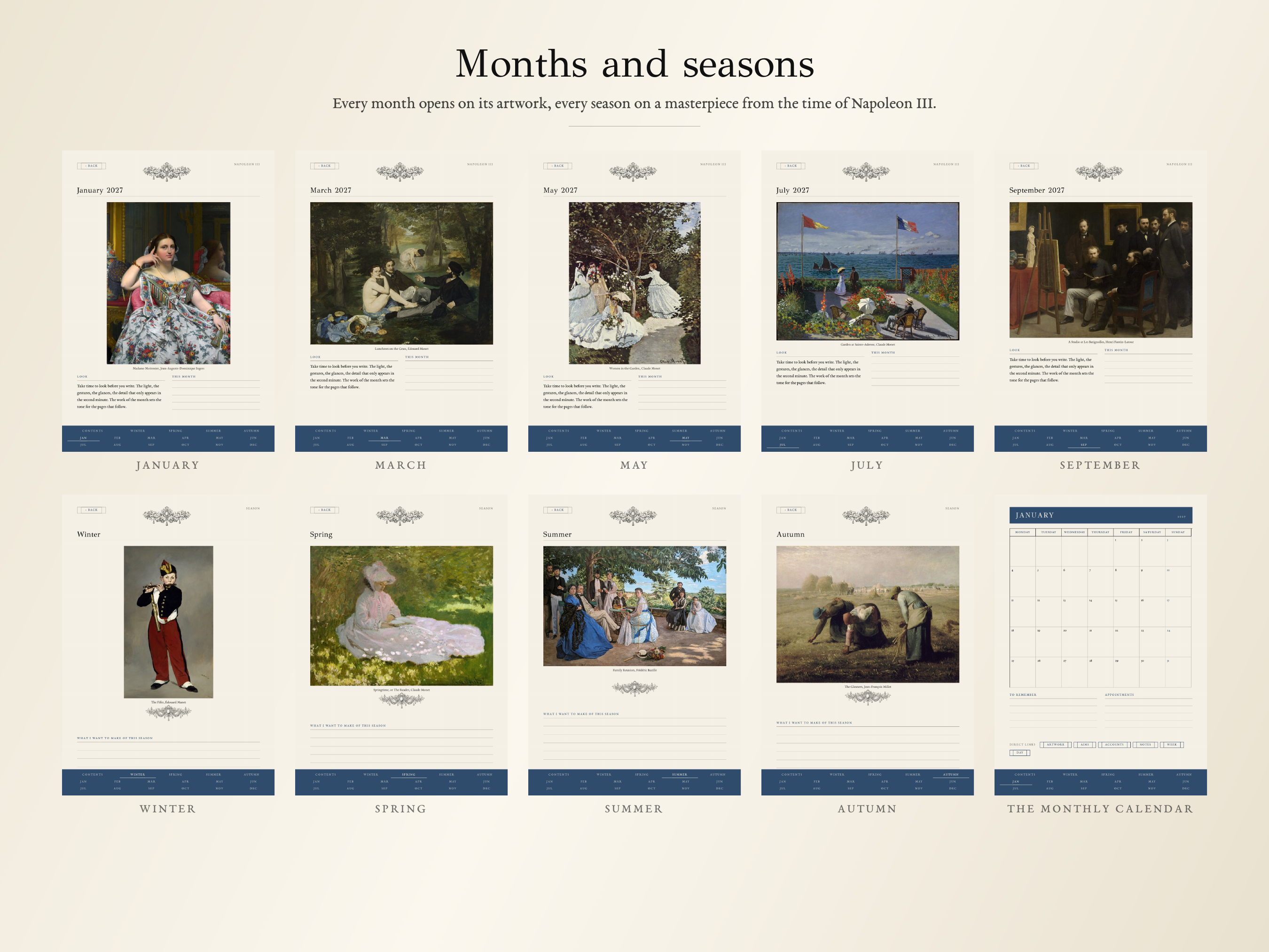 Napoleon III Planner · 2027 edition
