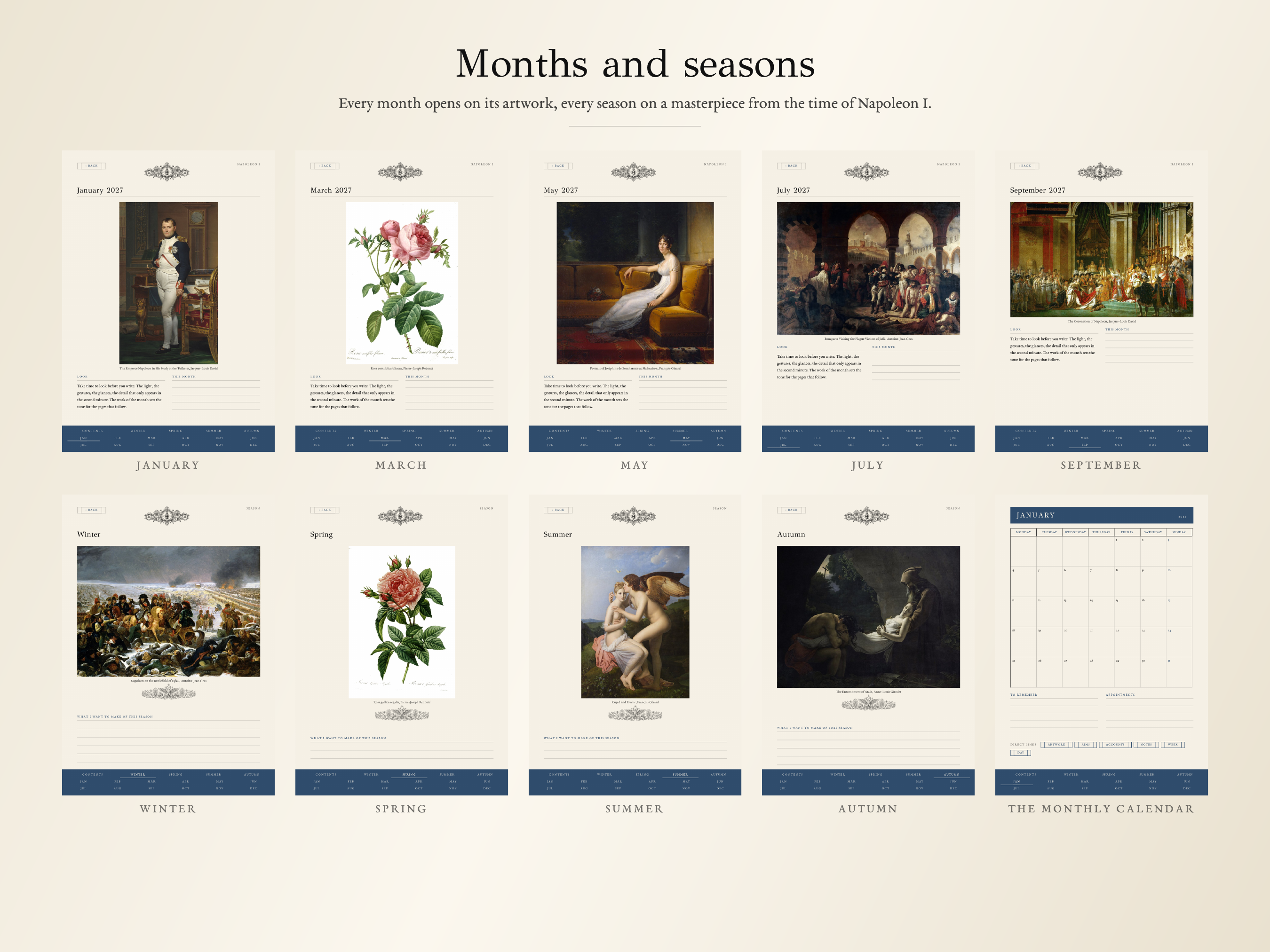 Napoleon I Planner · 2027 edition