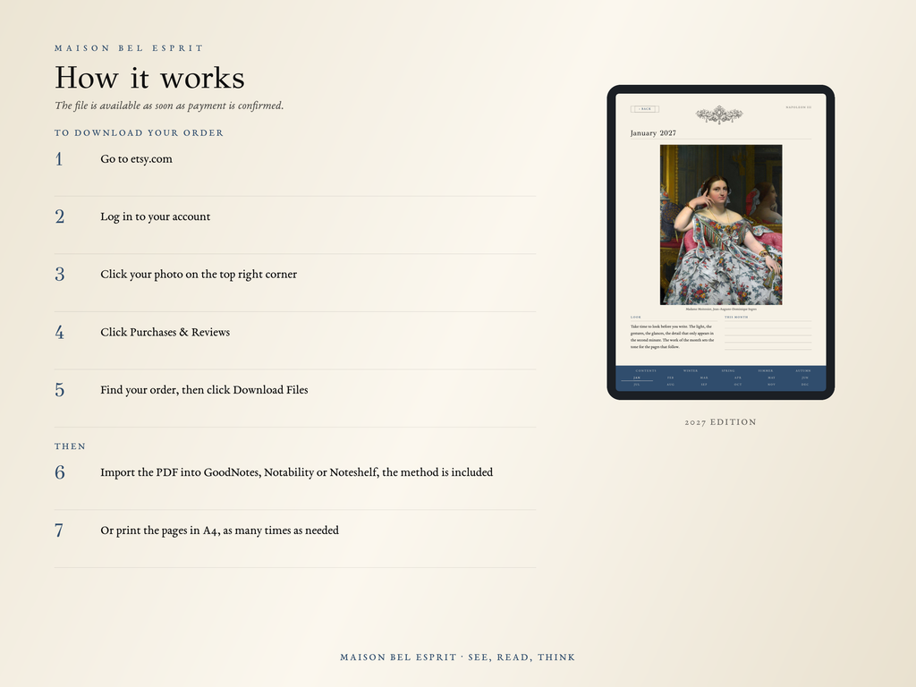 Napoleon III Planner · 2027 edition