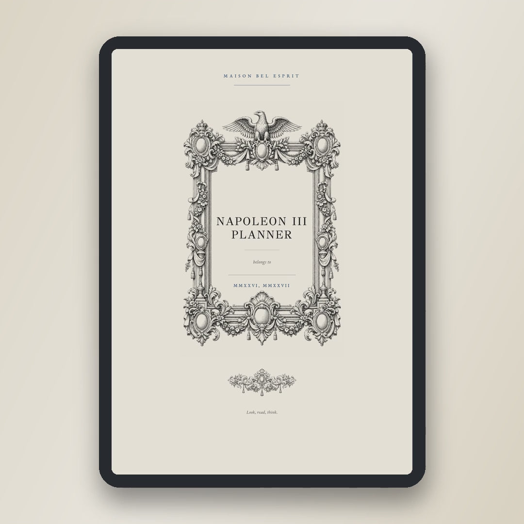 Napoleon III Planner · School year 2026, 2027