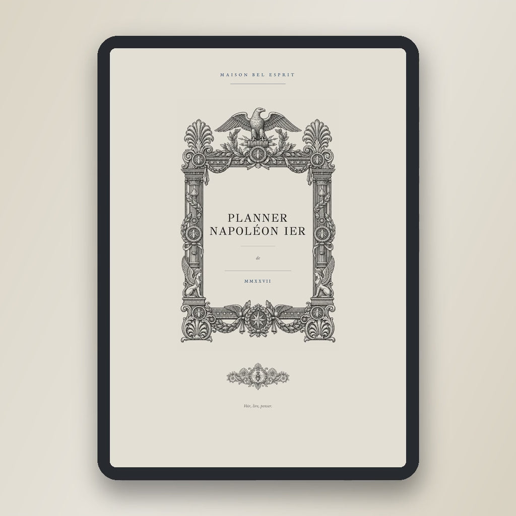 Planner Napoléon Ier · Édition 2027