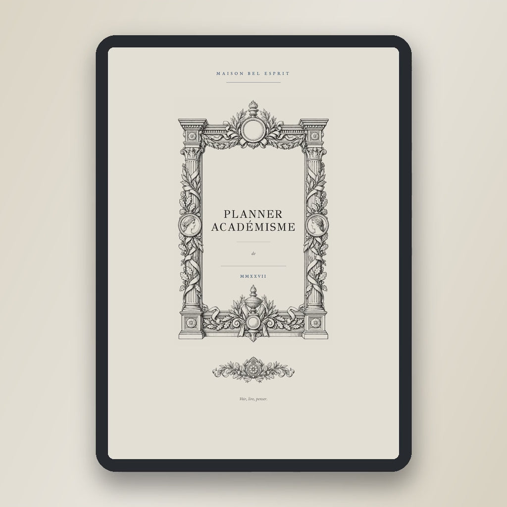 Planner Académisme · Édition 2027