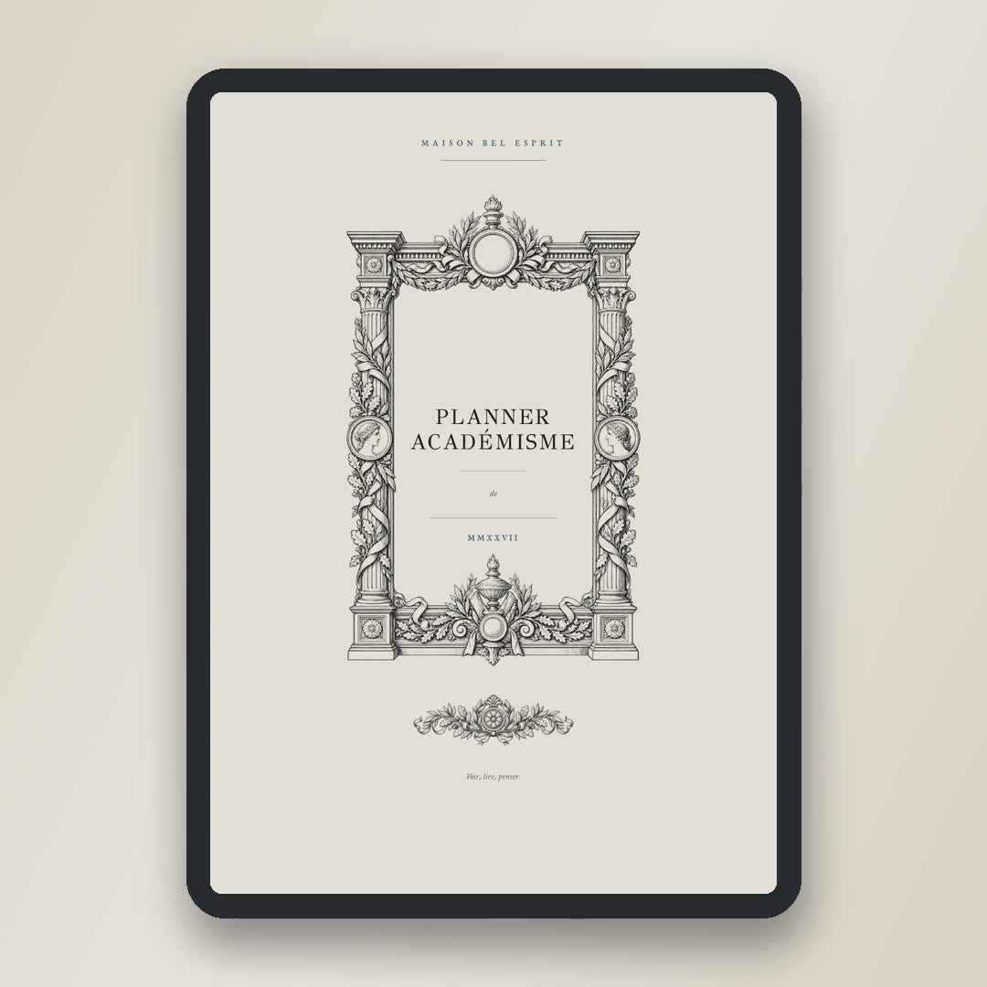 Planner Académisme · Édition 2027
